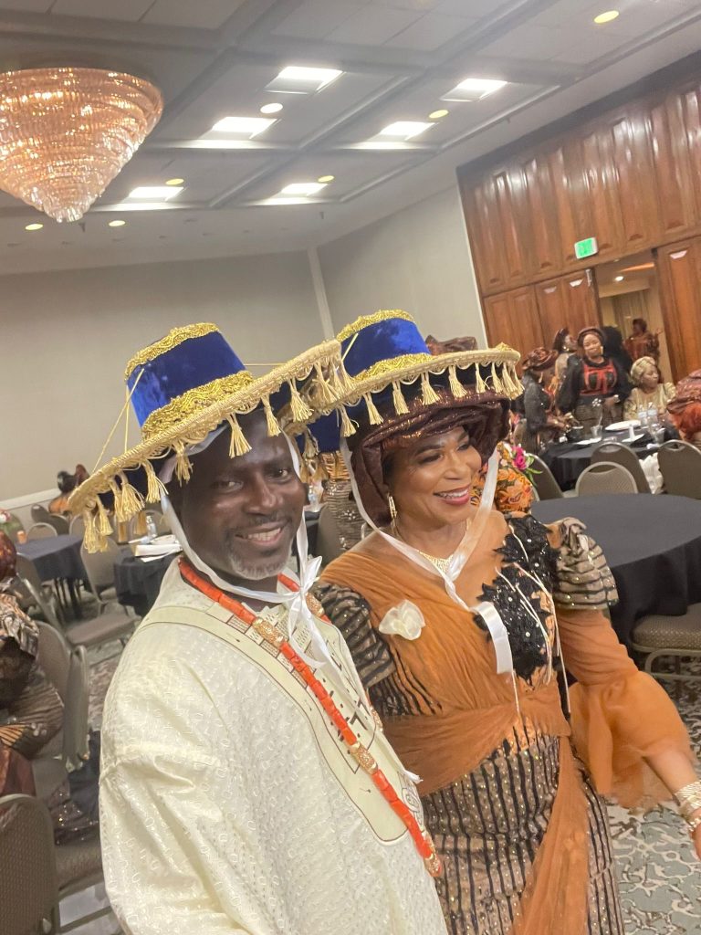 Dr Philip Soneye and Hon. Toyin Alowonle